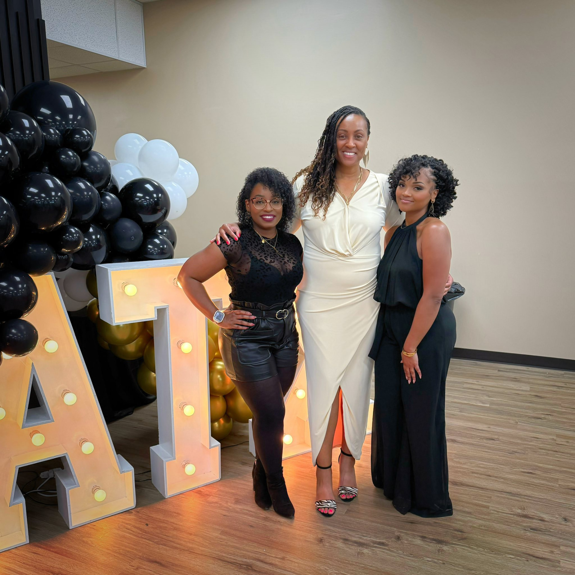 Guests at a Black Life ATX celebration in Austin