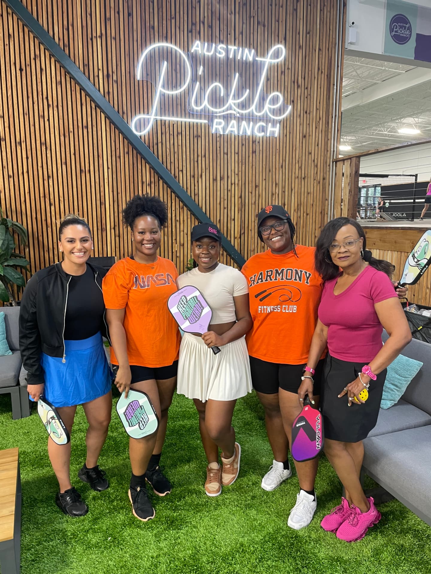 Community pickleball meetup at Austin Pickle Ranch